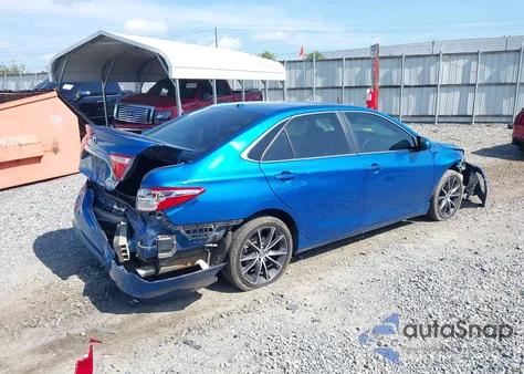 2017 Toyota Camry Xse z USA, uszkodzony, nr VIN 4T1BF1FK0HU655796